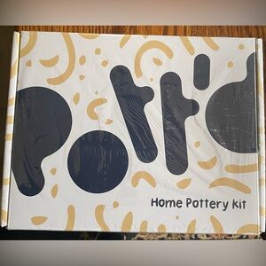 POTT'D AIR DRY CLAY KIT FOR ADULTS BEGINNER HOME POTTERY KIT ARTS CRAFTS